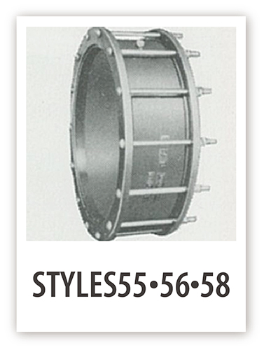 伸縮管継手DAICOUP®（ダイカップ）シリーズ「style55-56-58」
